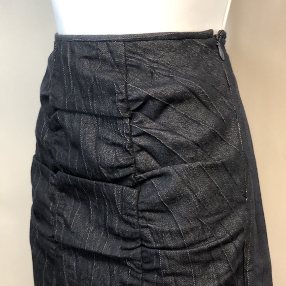 Vintage Cynthia Rowley Women’s Denim Pencil Skirt - Picture 7 of 9